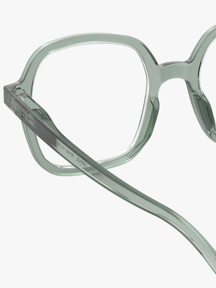 Übergroße quadratische Lesebrille