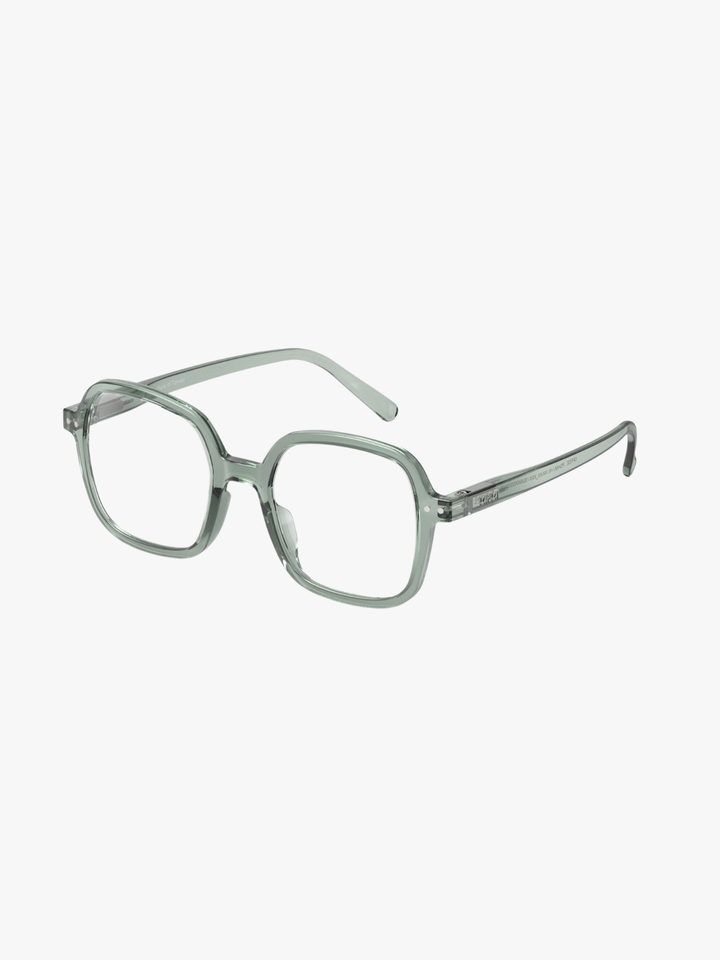 Übergroße quadratische Lesebrille