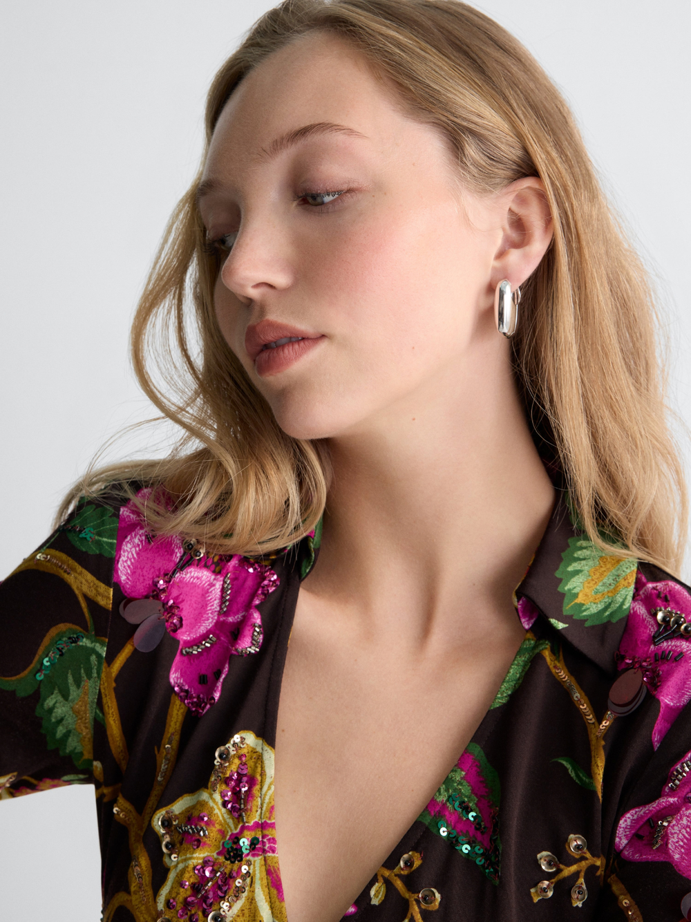 ABIGAIL LONG WRAP DRESS