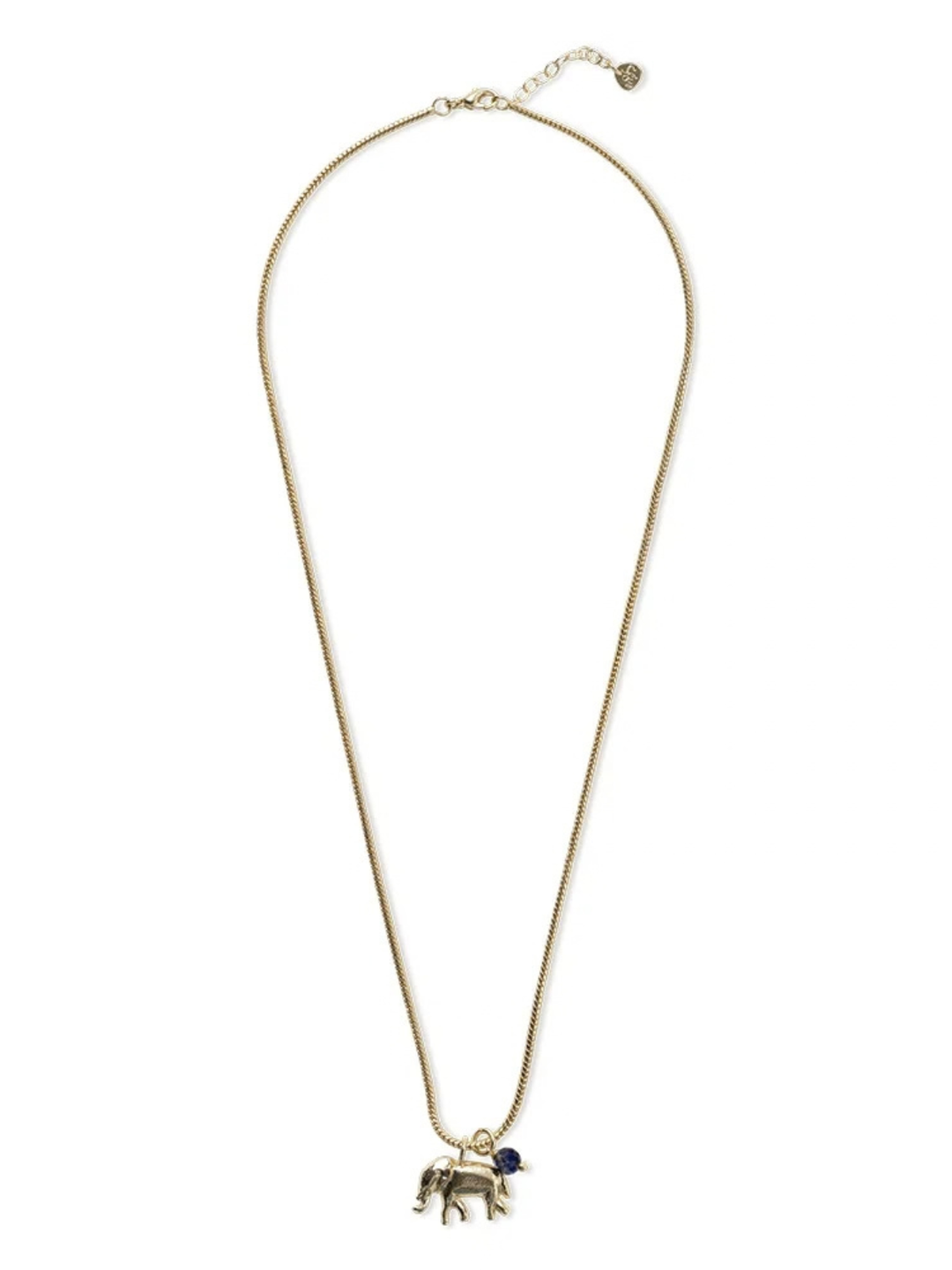 Wild Elephant Necklace GP