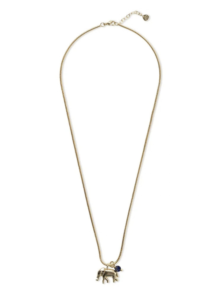 Wild Elephant Necklace GP