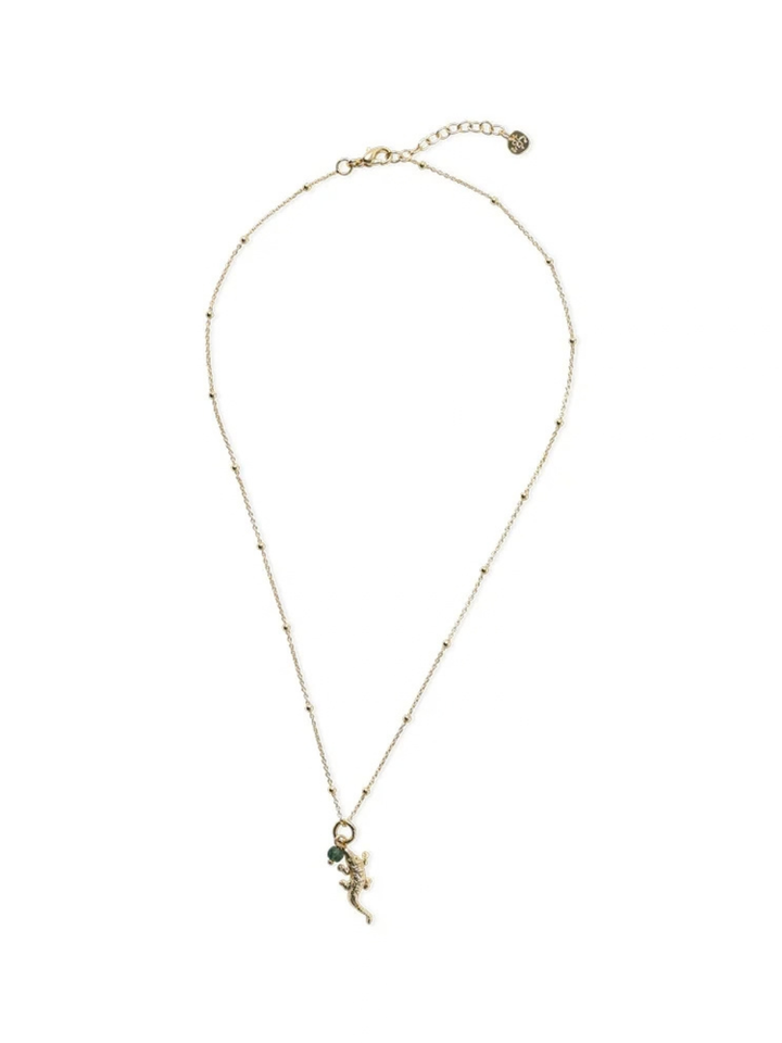 Instinct Alligator Necklace GP