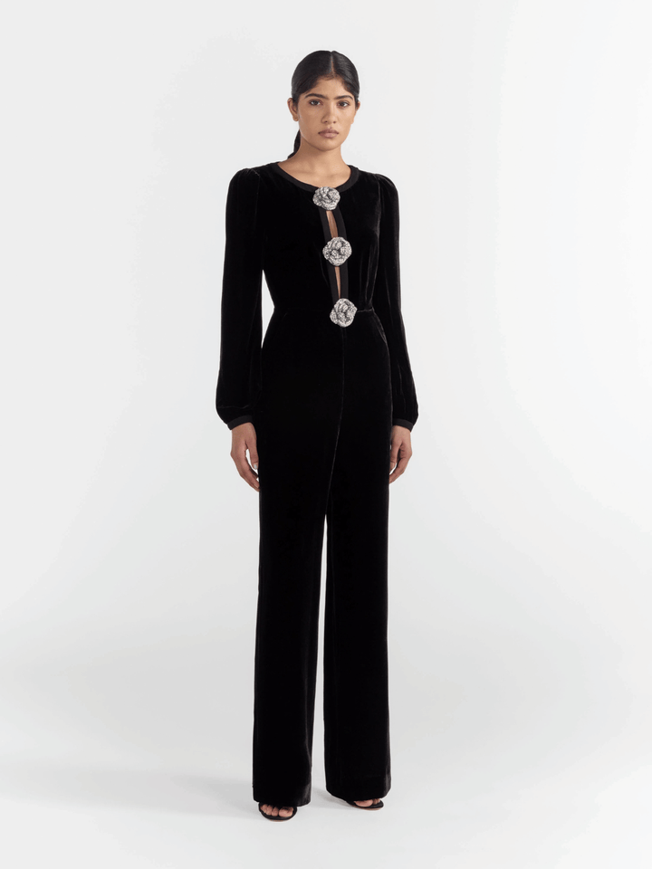 CAMILLE BOWS JUMPSUIT 7081