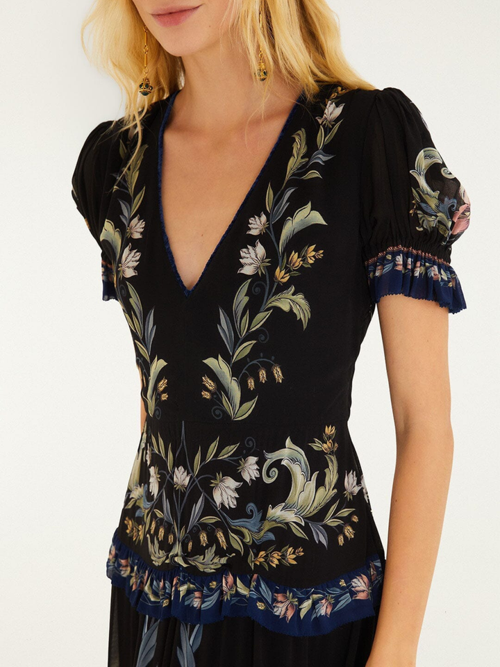 NATALIA BLACK MAXI DRESS