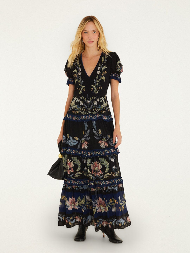 NATALIA BLACK MAXI DRESS