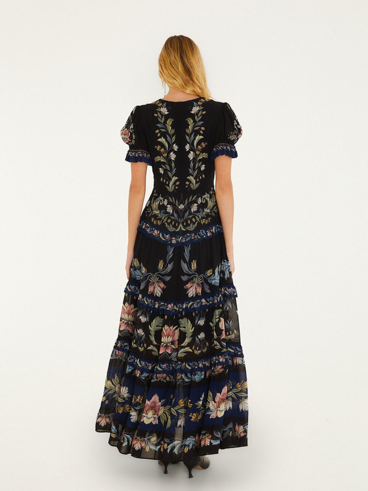 NATALIA BLACK MAXI DRESS