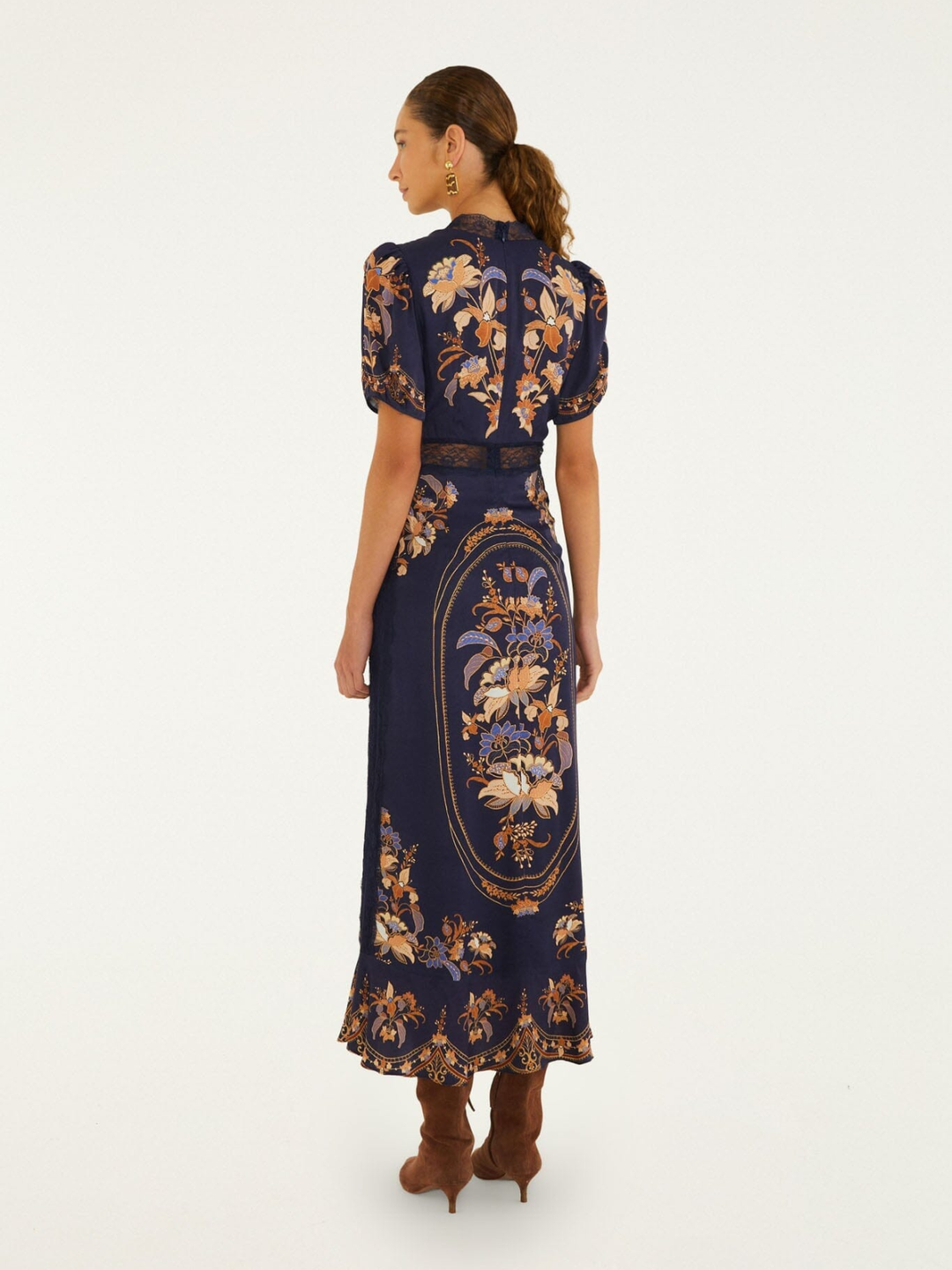 LARA NAVY BLUE MAXI DRESS
