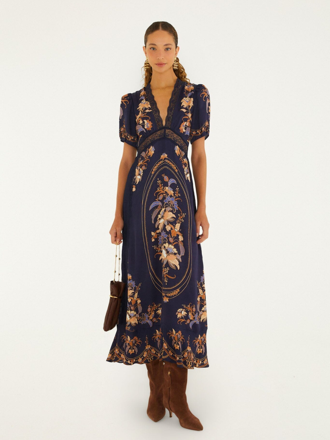 LARA NAVY BLUE MAXI DRESS