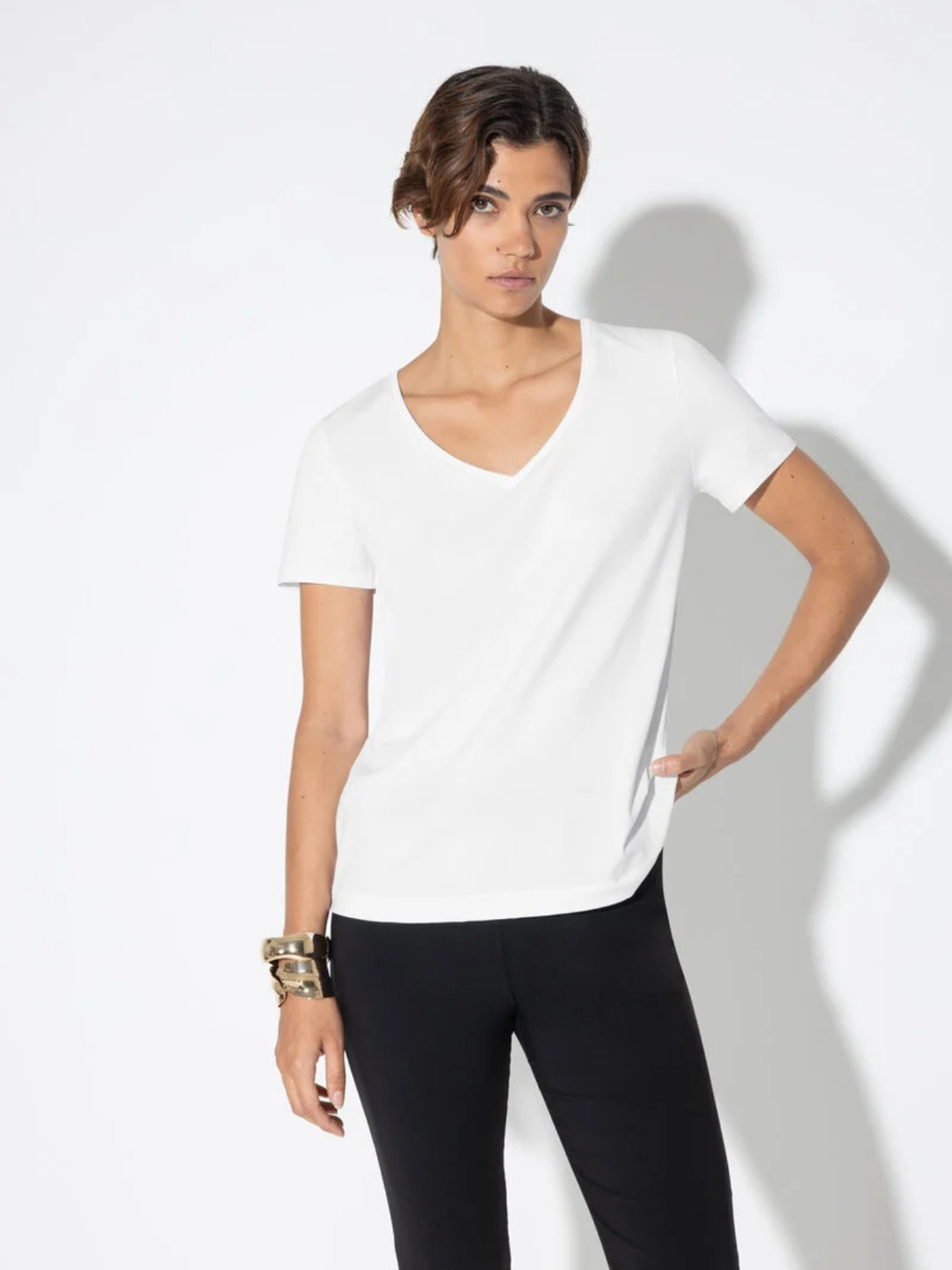 The Feminine V-Neck T-Shirt