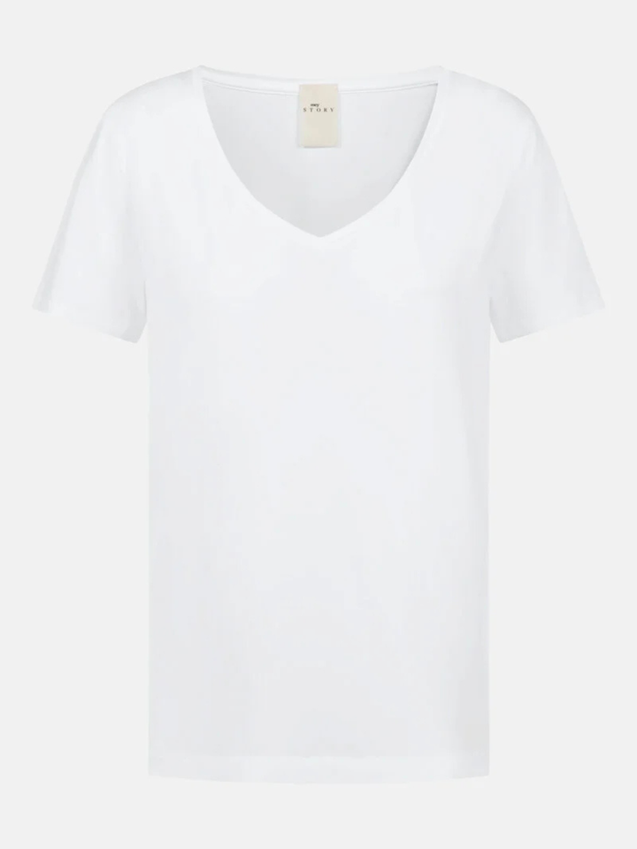 The Feminine V-Neck T-Shirt