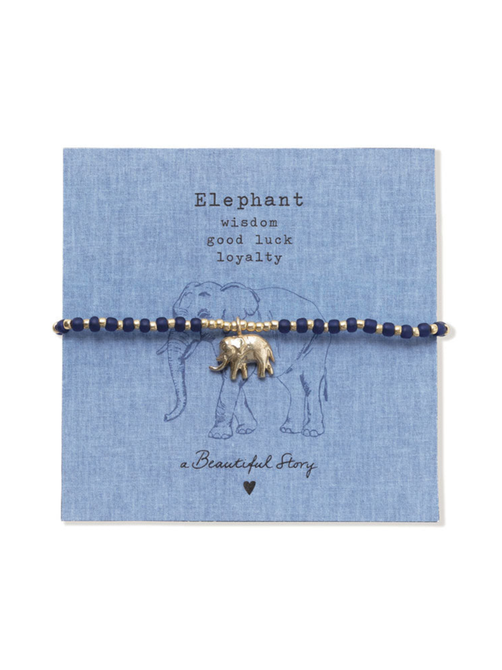 Untamed Elephant Lapis Lazuli Bracelet GP