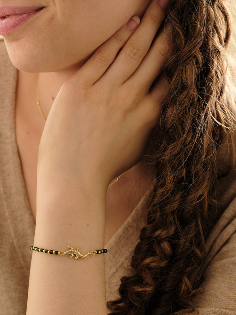 Untamed Alligator Aventurine Bracelet
