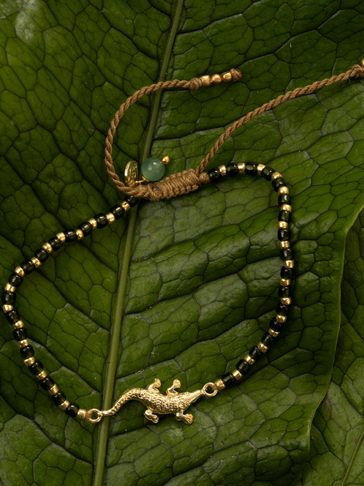 Untamed Alligator Aventurine Bracelet