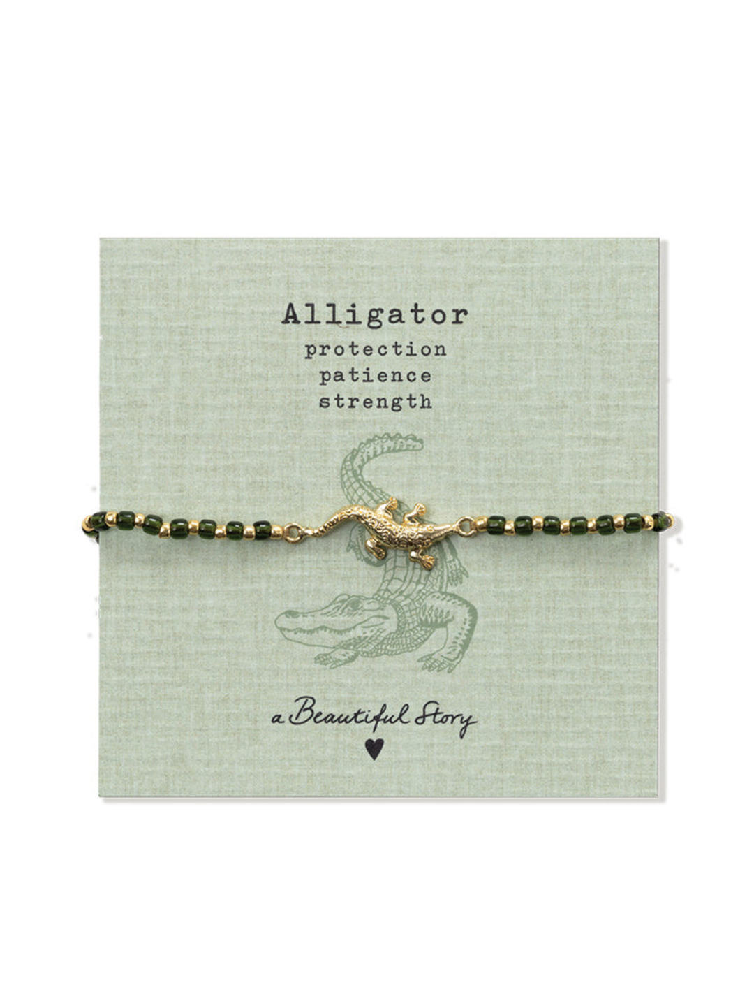 Untamed Alligator Aventurine Bracelet