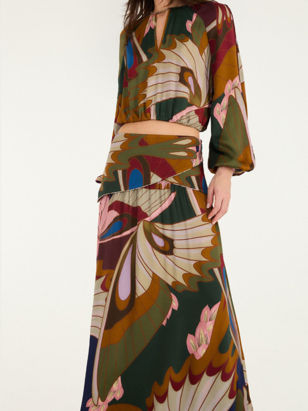 MYSTICAL PARADISE LONG SKIRT
