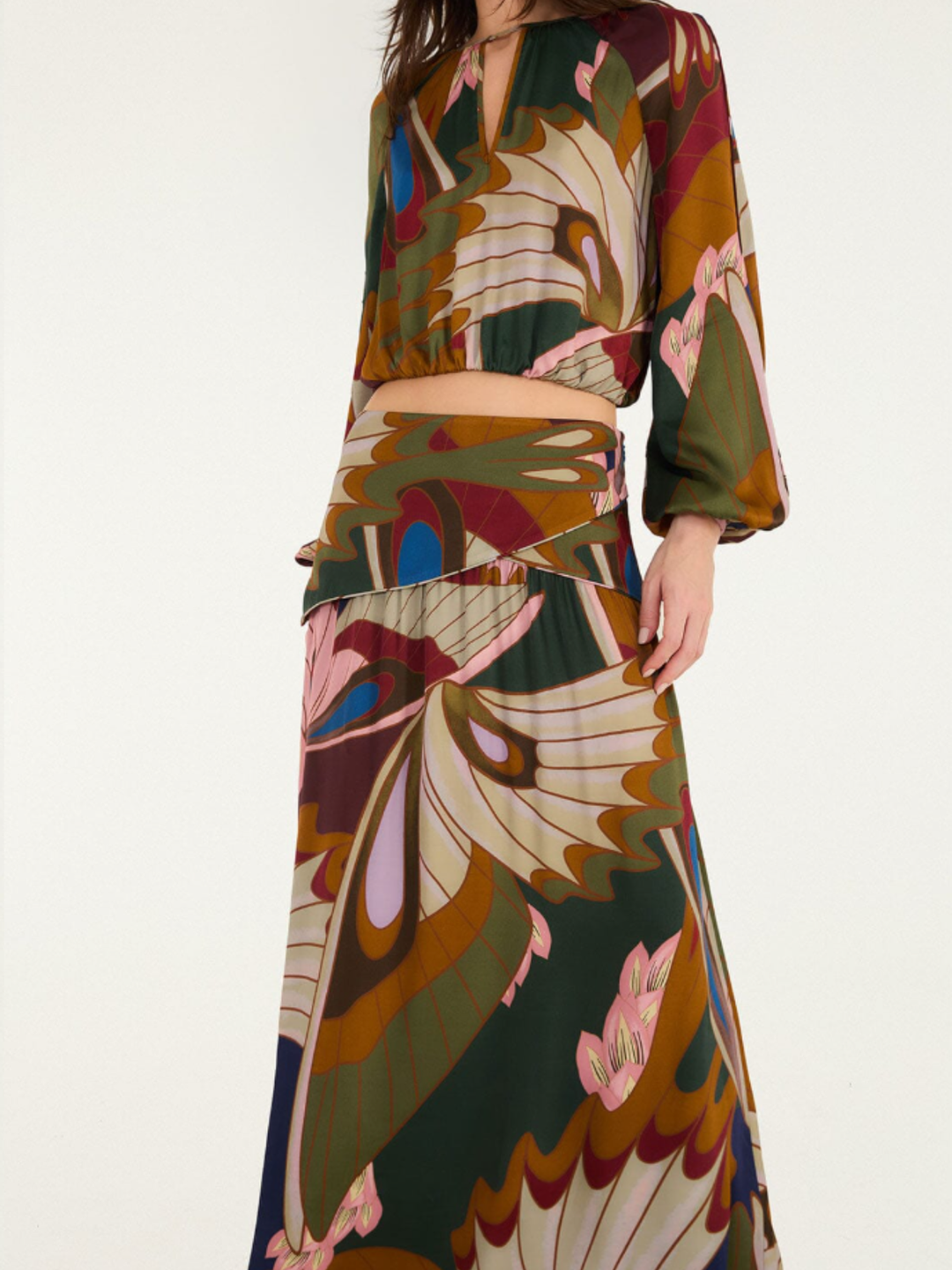 MYSTICAL PARADISE LONG SKIRT
