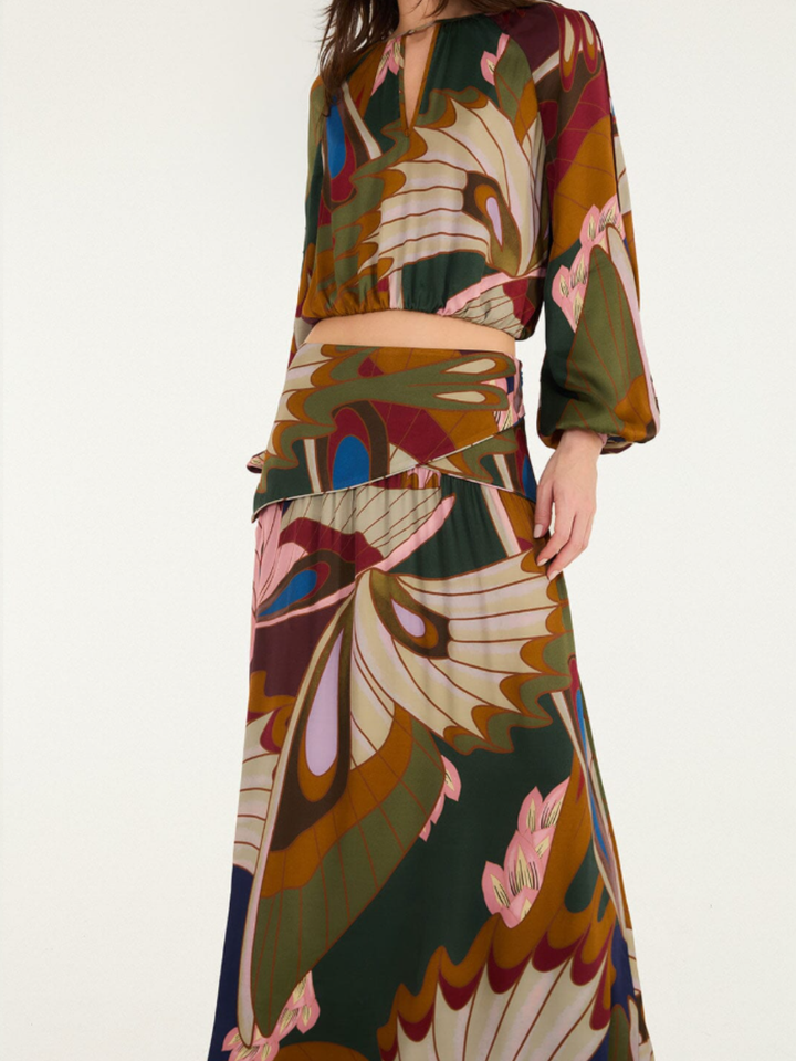 MYSTICAL PARADISE LONG SKIRT