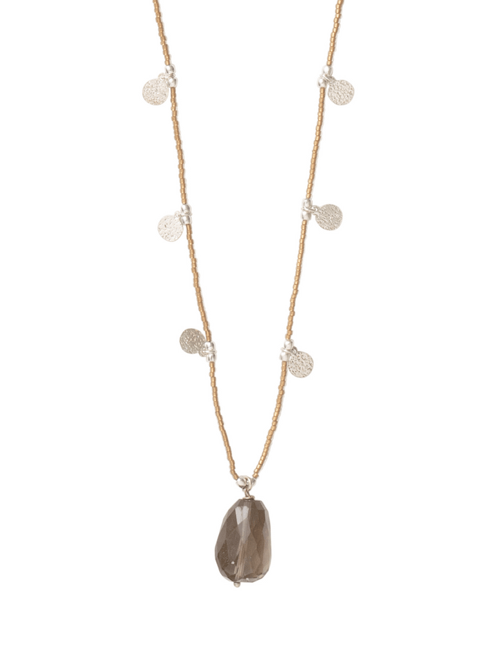 Charming Smoky Quartz Necklace