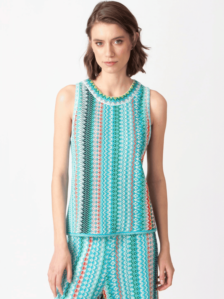 Stricktop Türkis