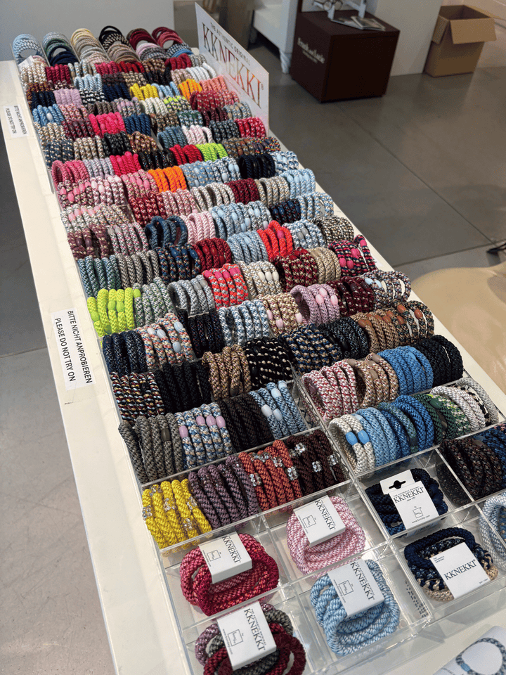 5x KKNEKKI Original Haargummi