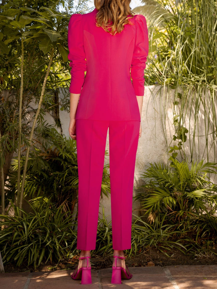 Ensemble mit Puffärmeln