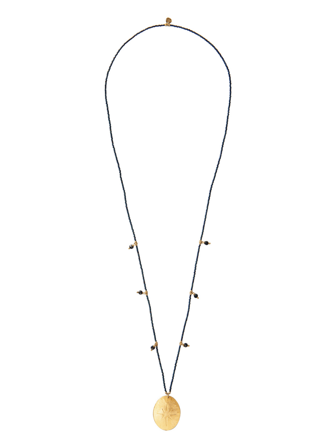 Schwarzer Onyx Halskette