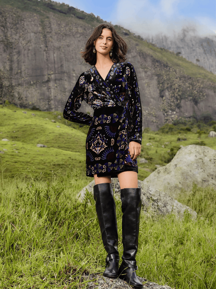 Arabesque Mix Minikleid