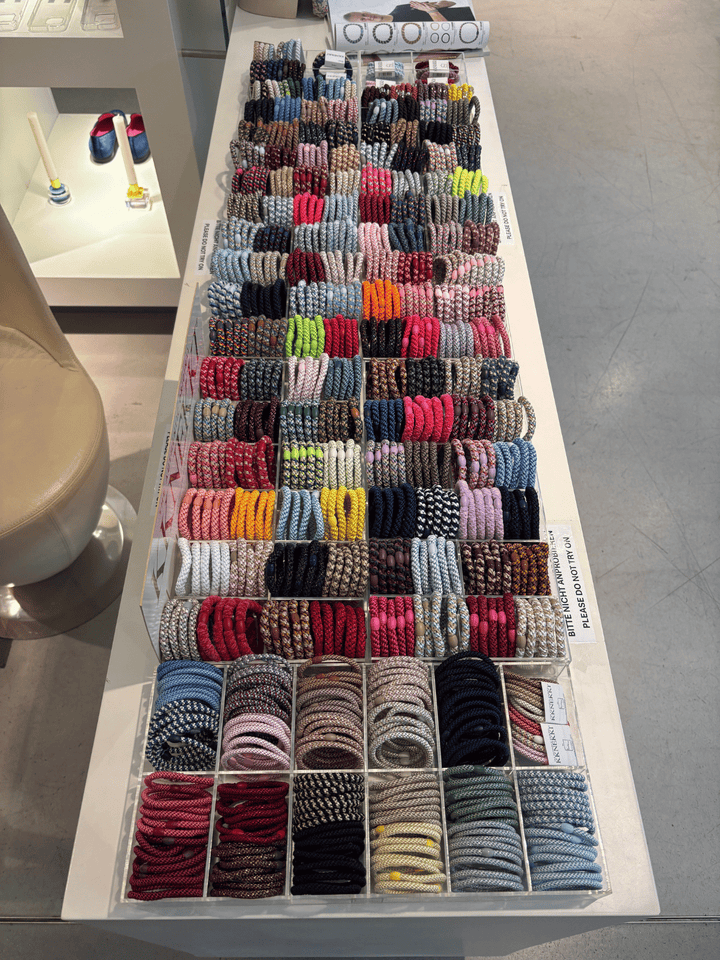 5x KKNEKKI Original Haargummi