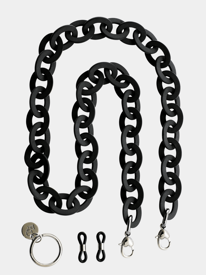Brillenkette Black Dust