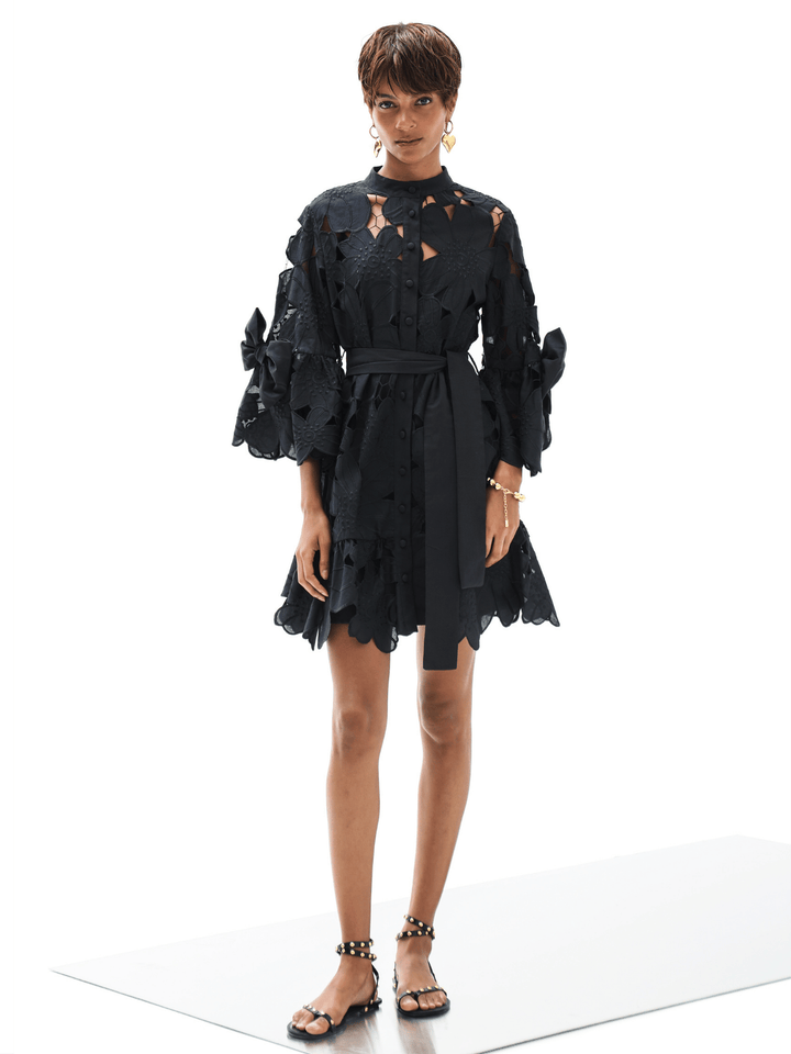 Xanthippe Spitzenkleid Schwarz