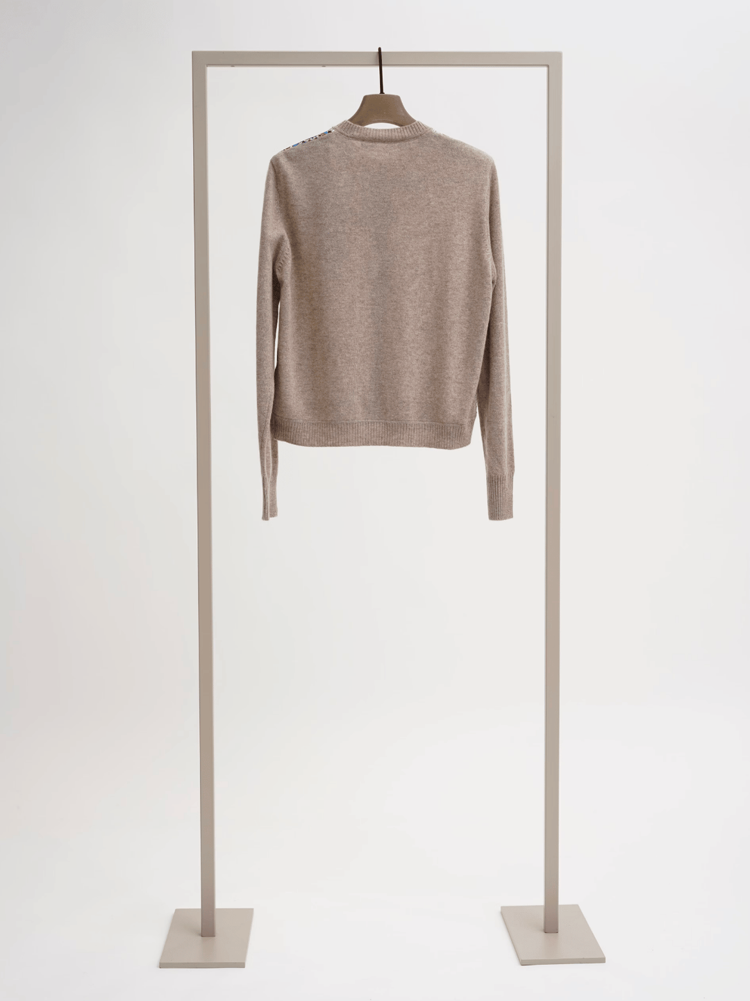 Strickjacke mit Print