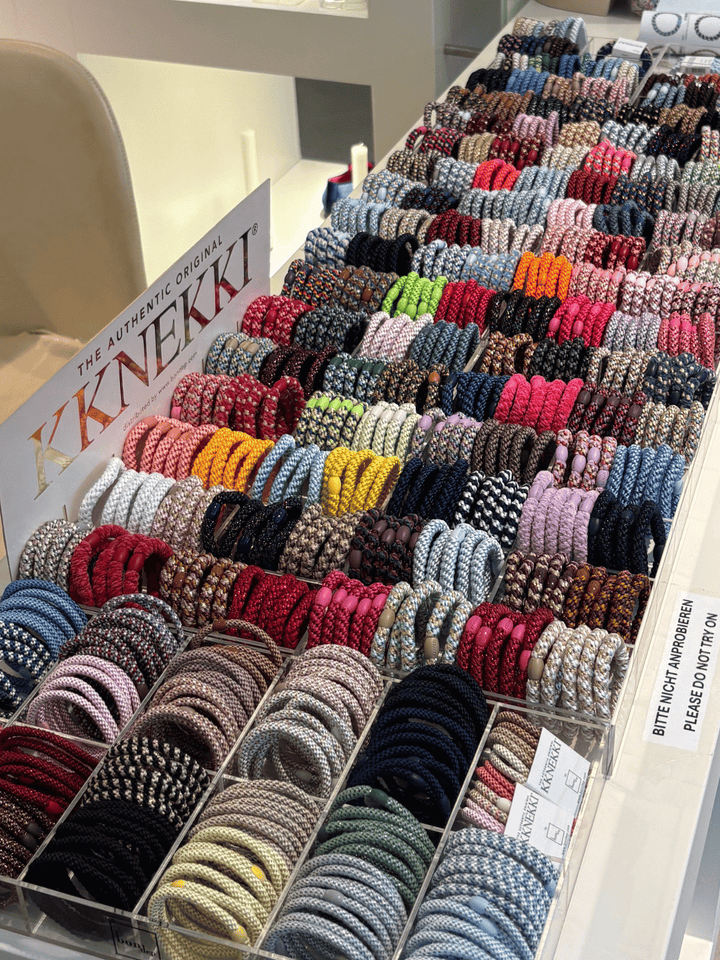 5x KKNEKKI Original Haargummi