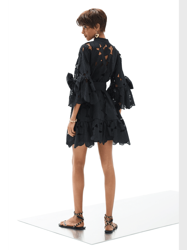 Xanthippe Spitzenkleid Schwarz