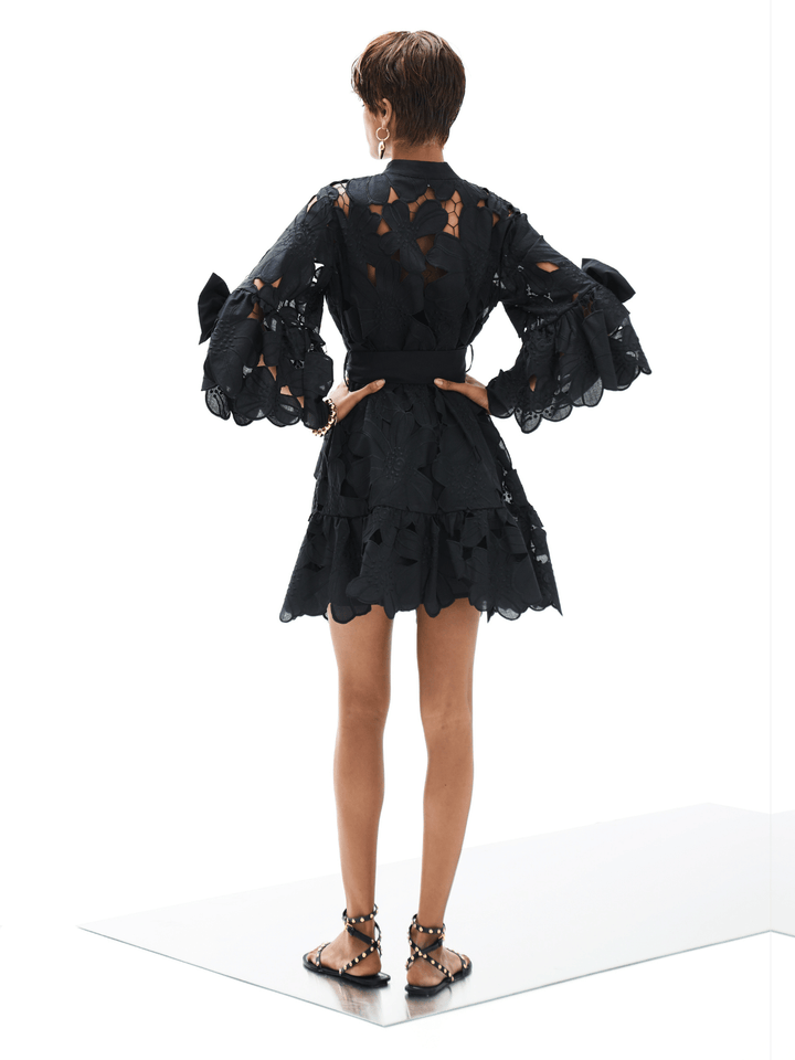 Xanthippe Spitzenkleid Schwarz