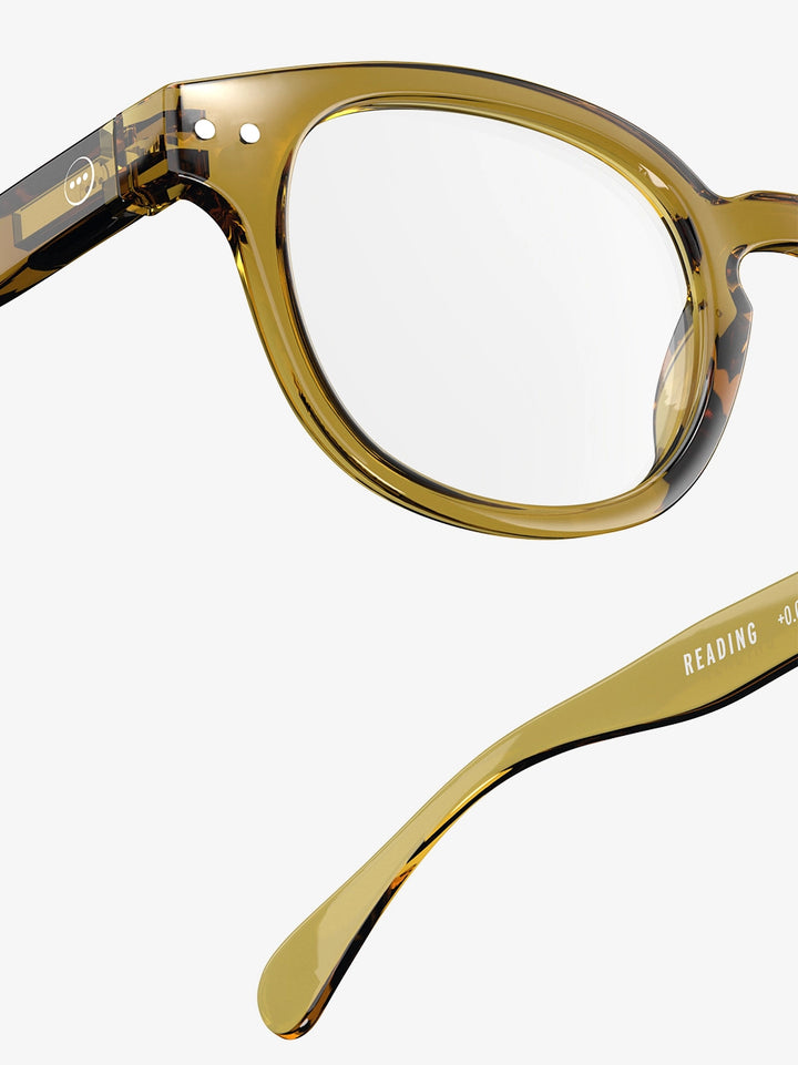 Reading glasses #C Golden Green