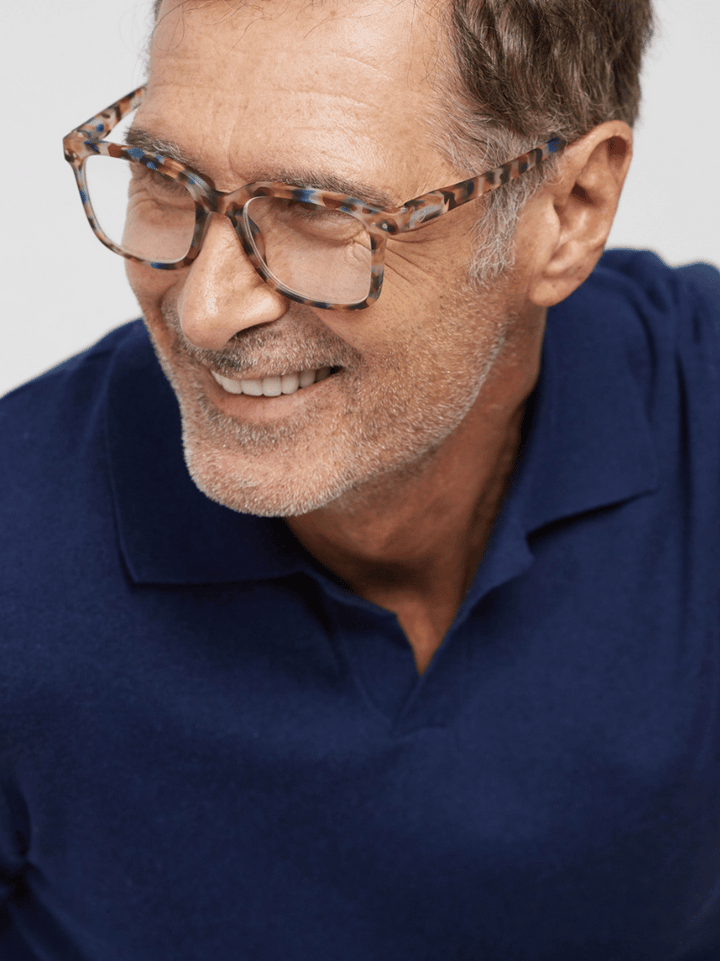 reading glasses #L Blue Tortoise