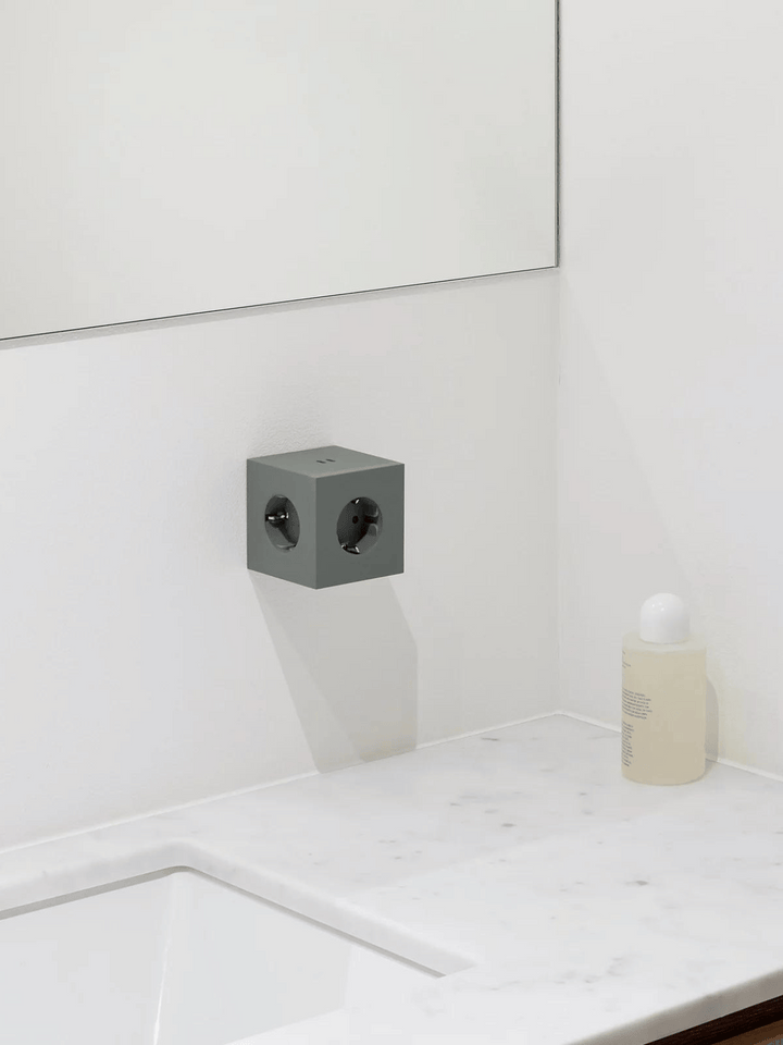Square 2 socket adapter