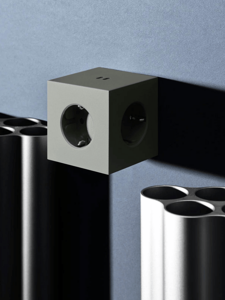 Square 2 socket adapter