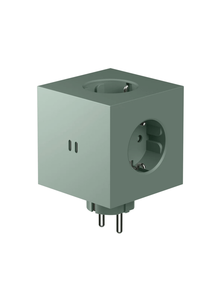 Square 2 socket adapter