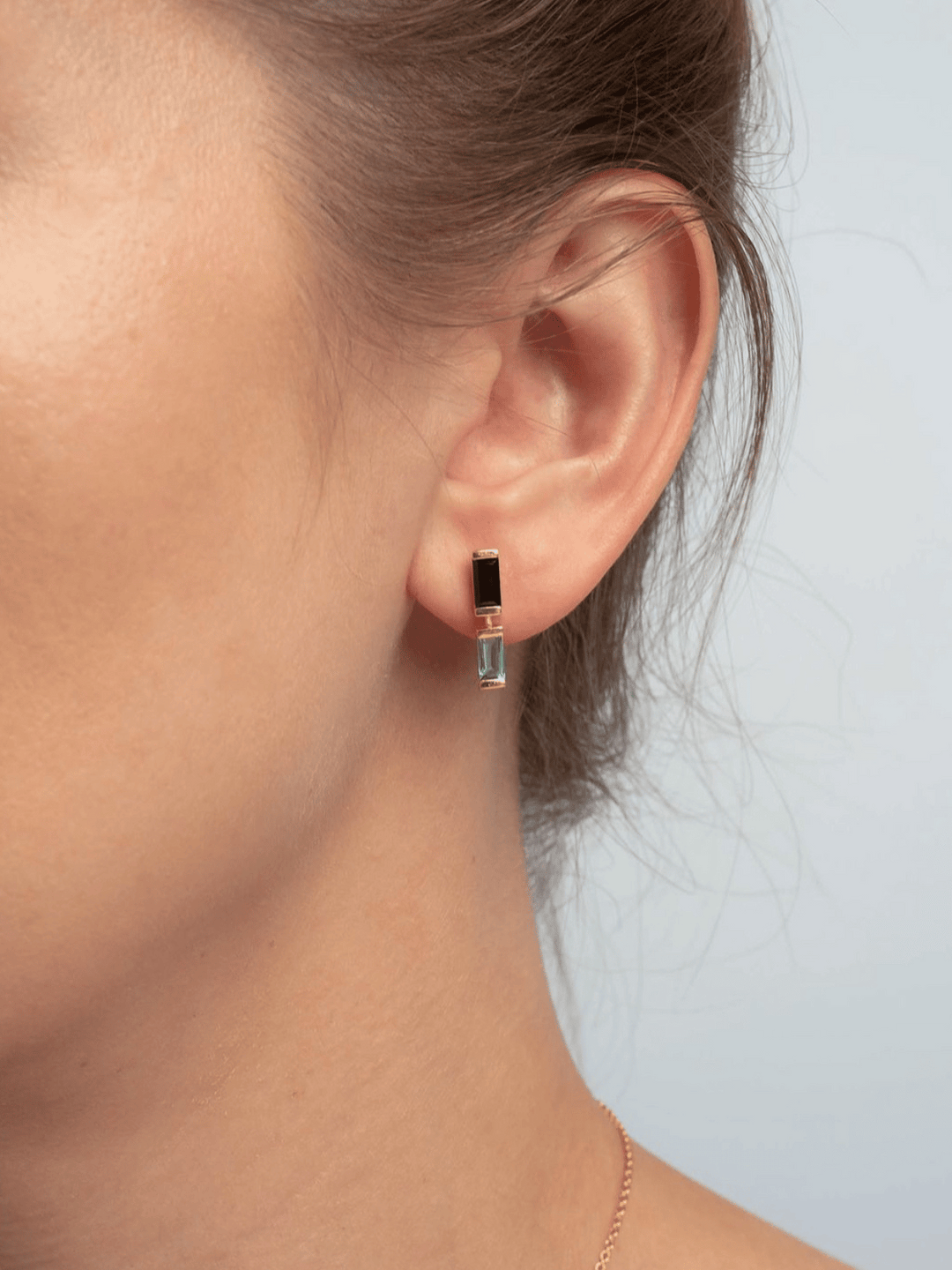 Behind Bars Earring