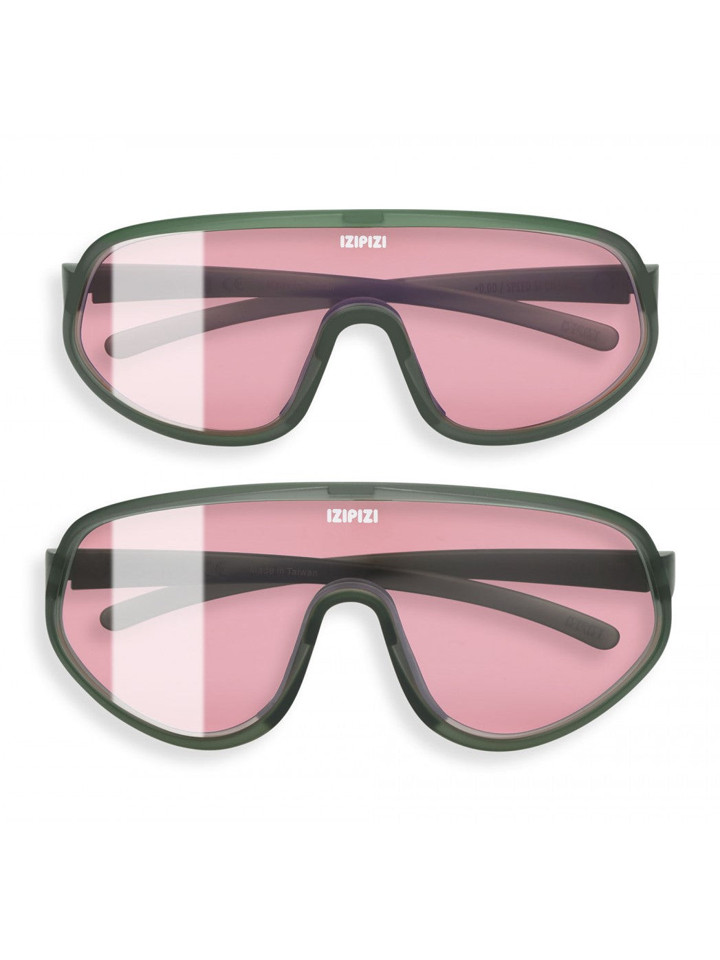 Cycling Glasses Low Light Sage Green