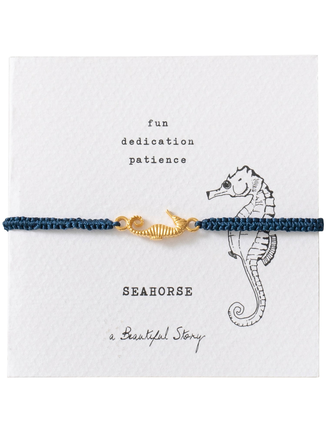 Symbol Seahorse Gold bracelet