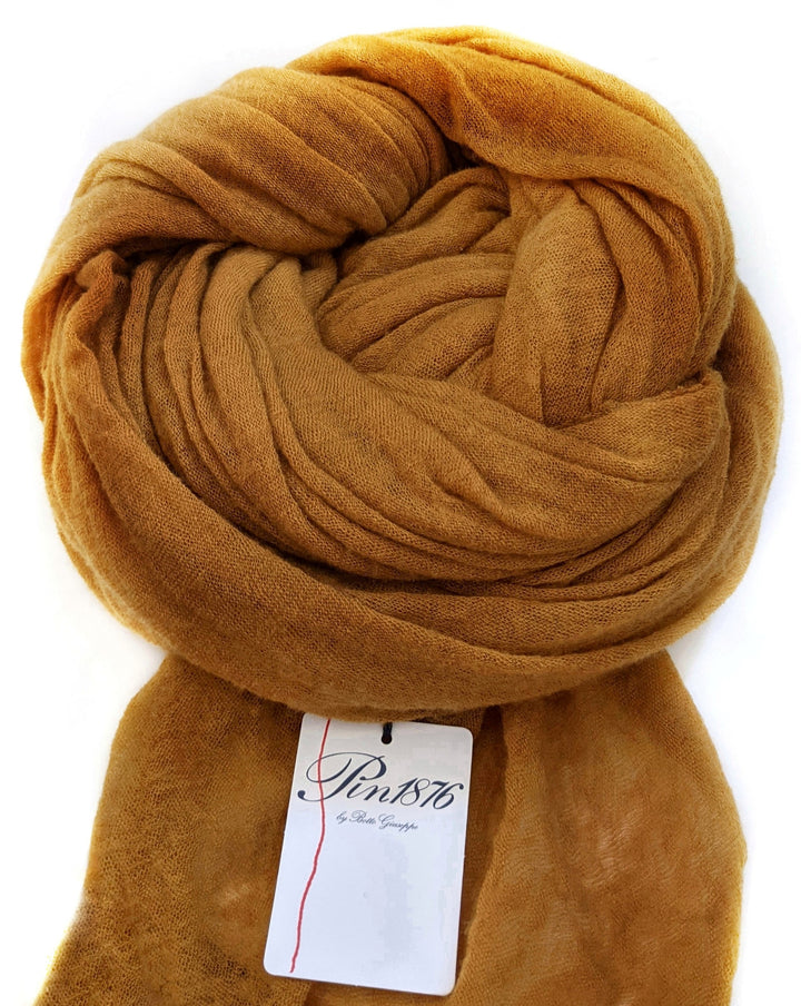 Plain cashmere scarf