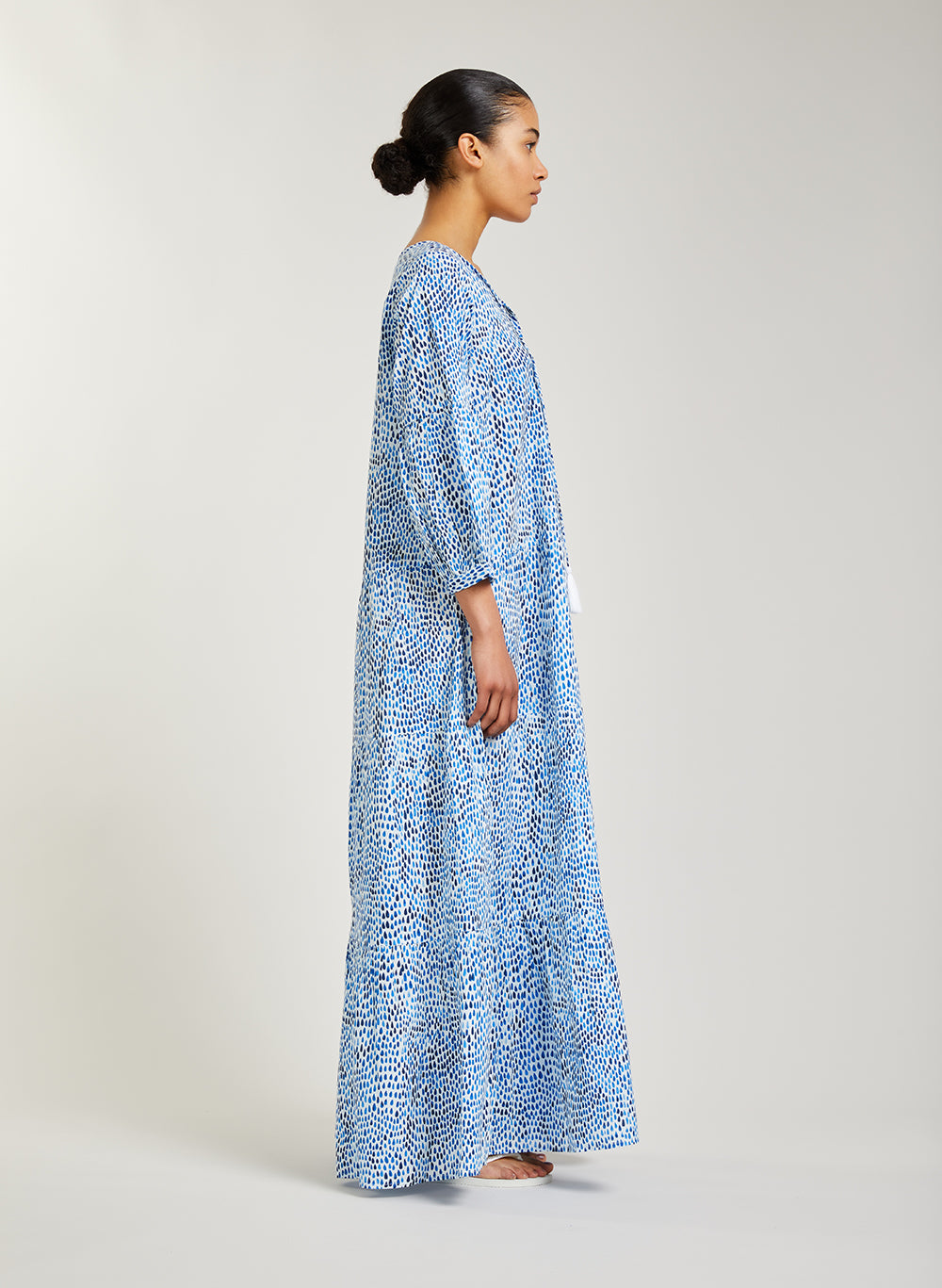 Airy maxi dress made of cotton