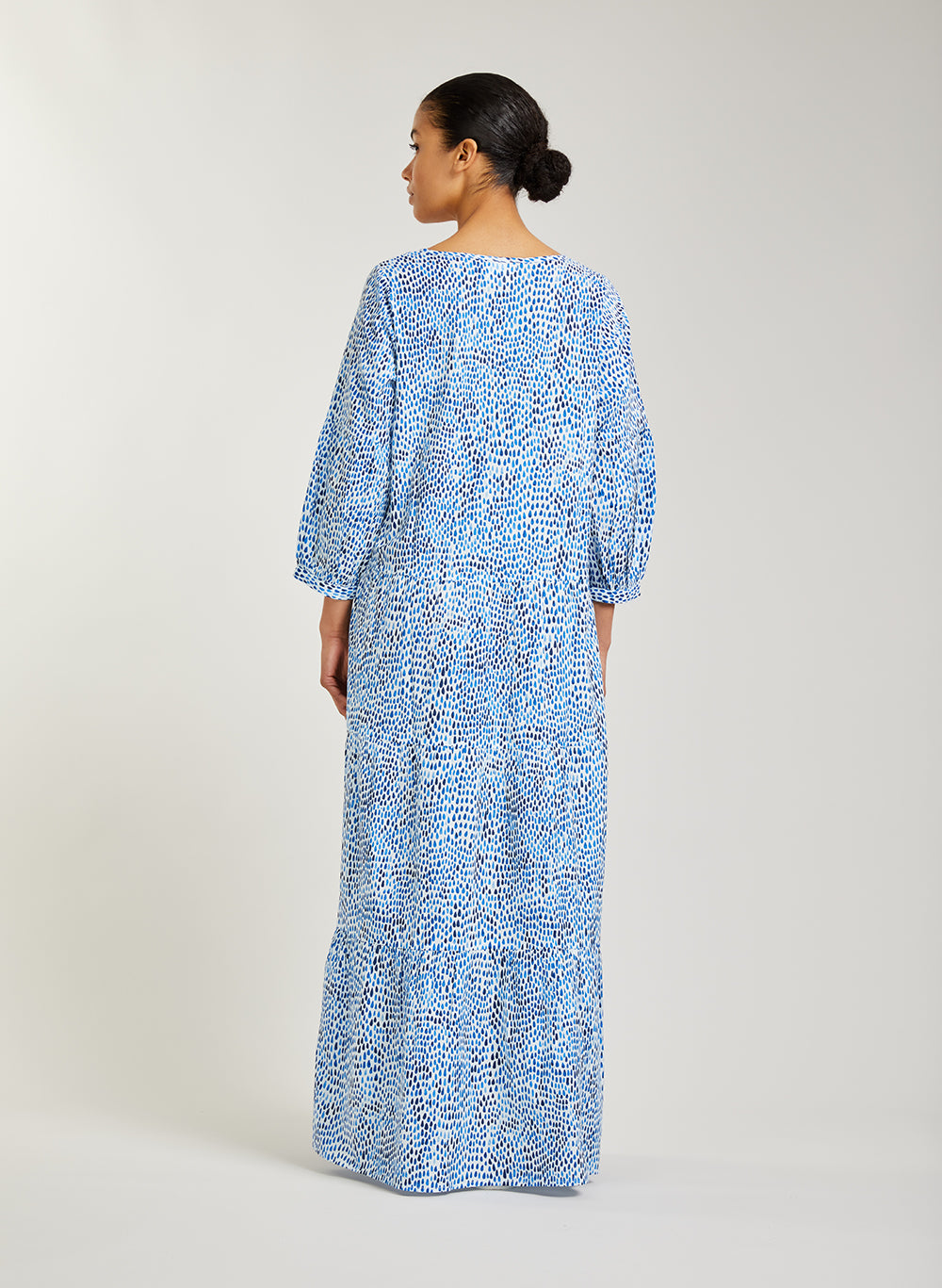 Airy maxi dress made of cotton