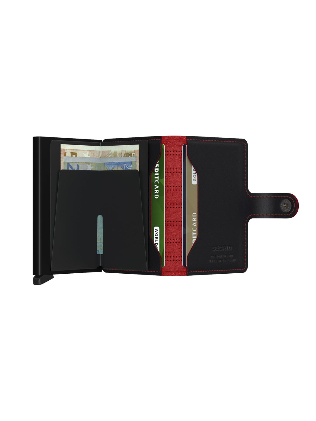 Miniwallet Fuel Black-Red